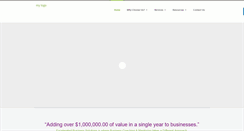 Desktop Screenshot of excelbizsolutions.com.au